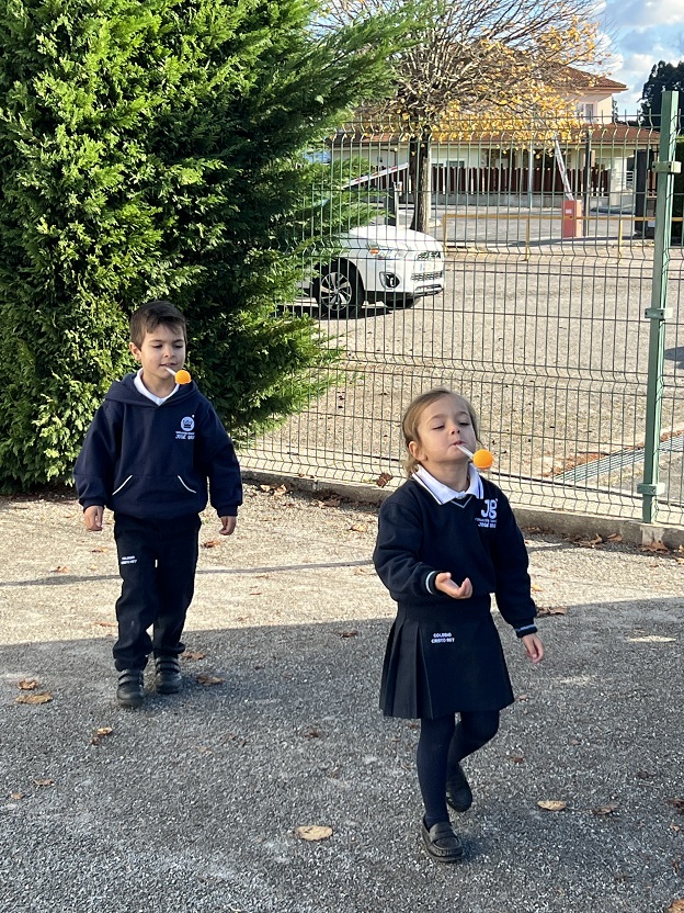 Juegos de los alumnos de Infantil