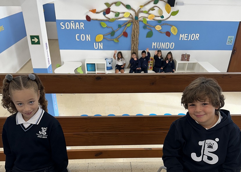 Alumnos del primer ciclo de Primaria en clase